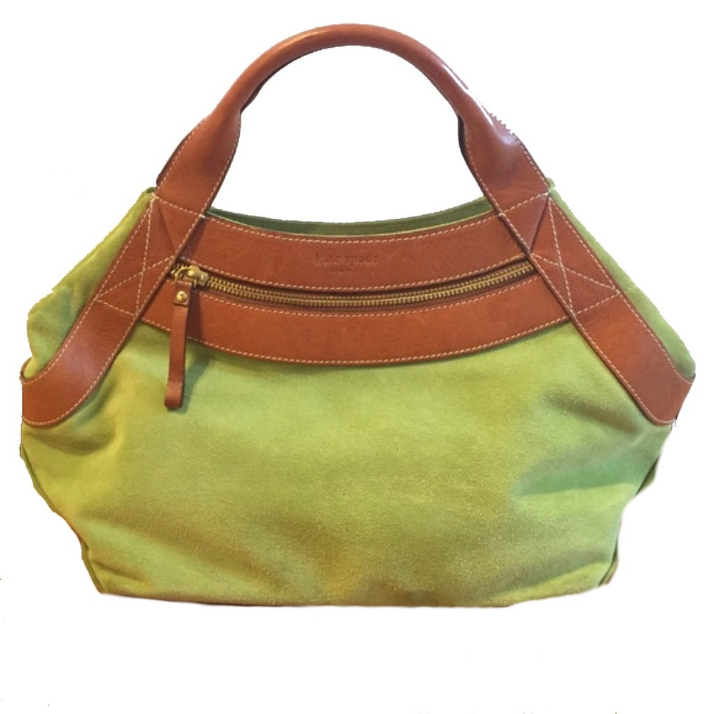Green Kate Spade Handle Bag